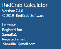 RedCrab Calculator PLUS 7.4.0.708