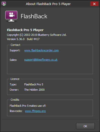 BB FlashBack Pro 5.36.0.4417