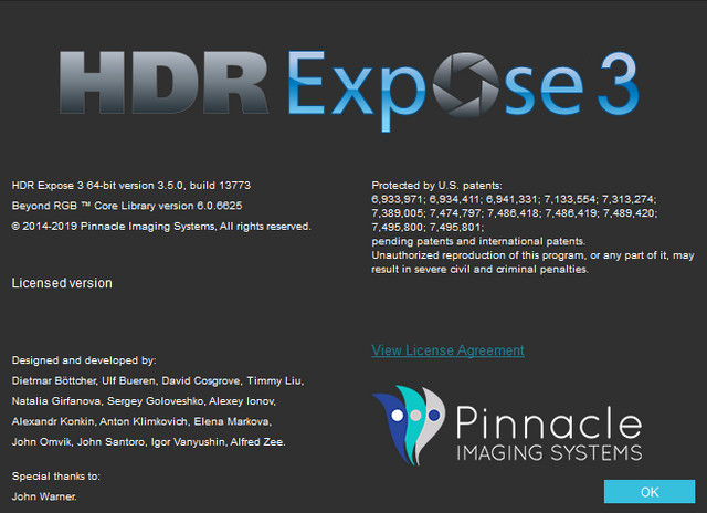 Pinnacle Imaging HDR Expose 3.5.0 Build 13773