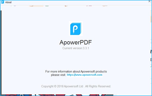 ApowerPDF 3.3.1.1215
