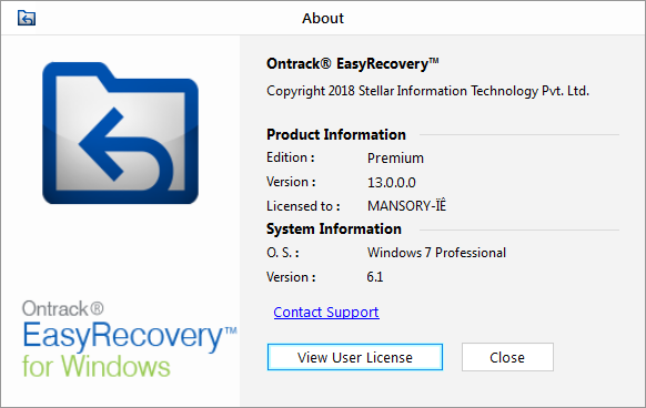 Ontrack EasyRecovery Premium 13.0.0.0