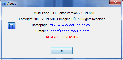 Adeo Multi-Page TIFF Editor 2.9.19.840