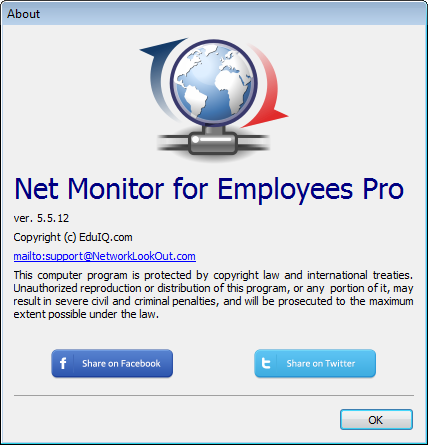 EduIQ Net Monitor for Employees Professional 5.5.12