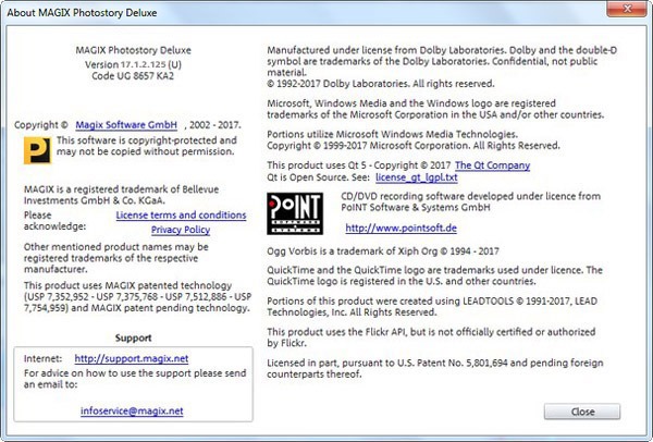 MAGIX Photostory Deluxe 2018 17.1.2.125