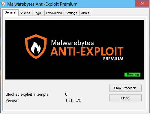 Malwarebytes Anti-Exploit Premium 1.11.1.79