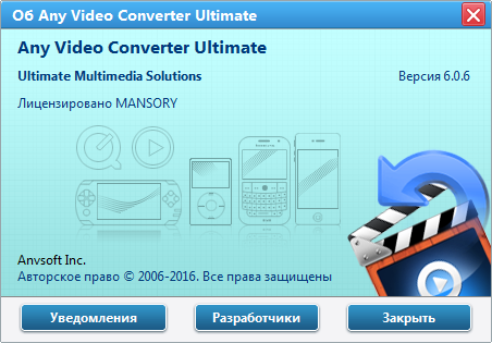 Any Video Converter Ultimate 6.0.6 + Portable