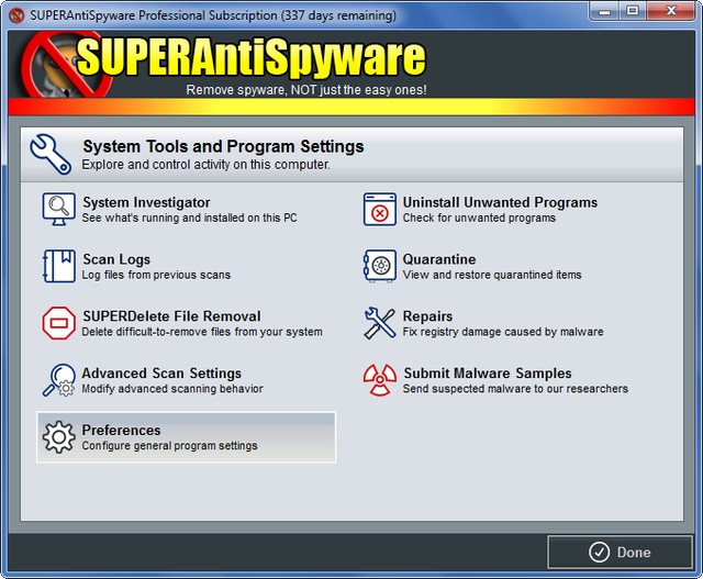 SUPERAntiSpyware Professional 6.0.1230