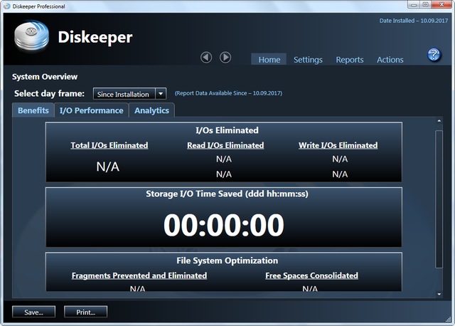 Diskeeper 16 Home / Professional / Server 19.0.1226.0