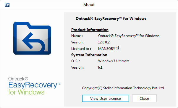 Ontrack EasyRecovery Professional / Technician 12.0.0.2 Portable