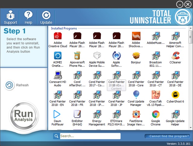 Total Uninstaller 3.3.0.161 + Portable