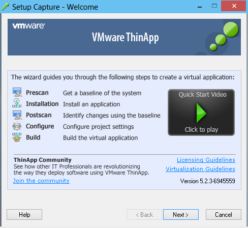 VMware Thinapp Enterprise 5.2.3 Build 6945559