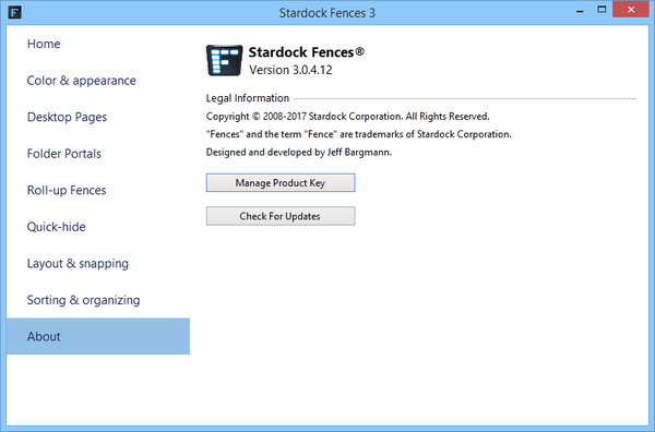 Stardock Fences 3.0.4.12