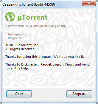 µTorrent Pro 3.5.4 build 44508 Stable  + Portable 