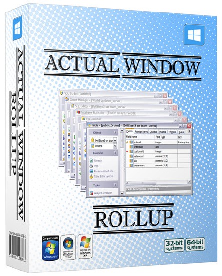 Actual Window Rollup 8.1.1