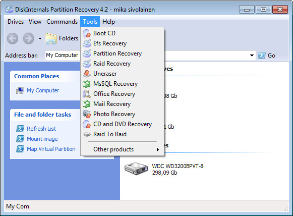 DiskInternals Partition Recovery 4.2 Final