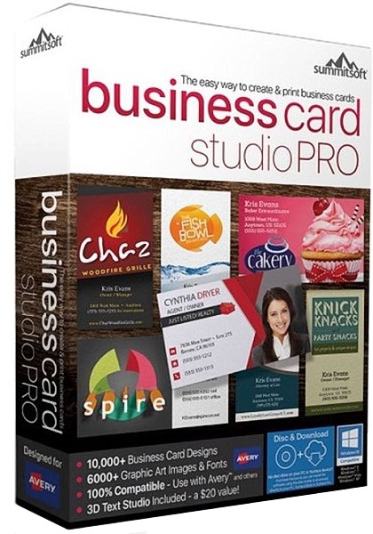 Summitsoft Business Card Studio Pro 5.0.3