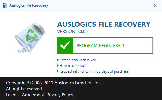 Auslogics File Recovery Professional 9.0.0.2