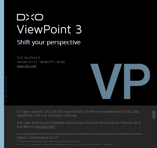 DxO ViewPoint 3.1.11 Build 277