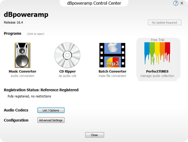 dBpoweramp Music Converter R16.4 Reference