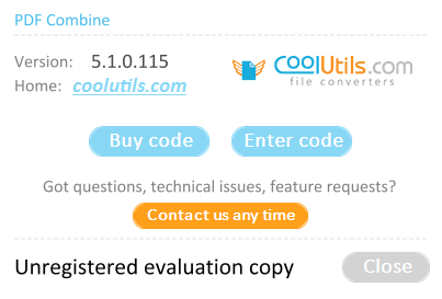 CoolUtils PDF Combine 5.1.0.101