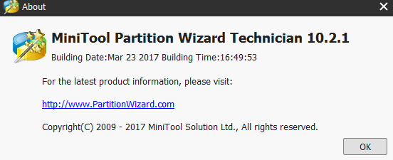 MiniTool Partition Wizard Server | Enterprise | Technician 10.2.1