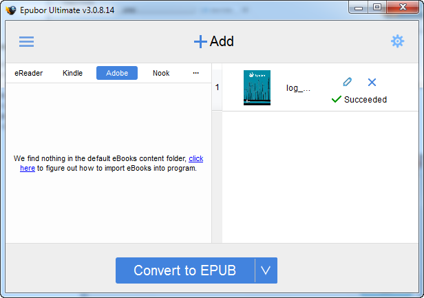 Epubor Ultimate Converter 3.0.8.14