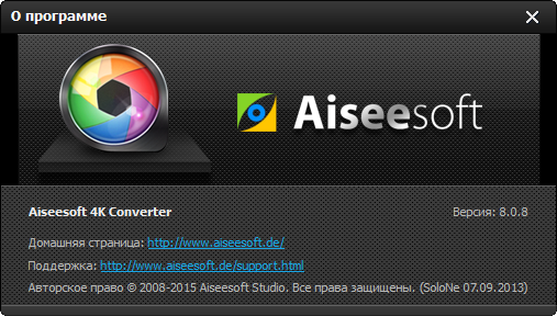 Aiseesoft 4K Converter 8.0.8