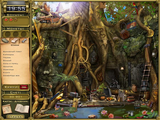 скриншот игры Jewel Quest. Тайны древности 2. Сердце ночи