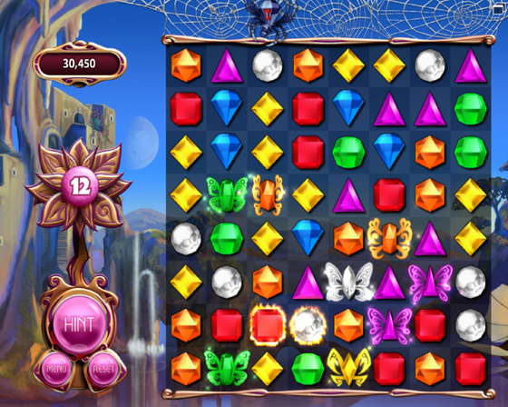 скриншот игры Bejeweled 3