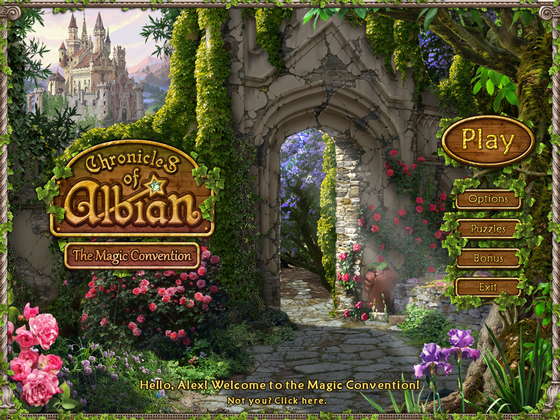 скриншот игры Chronicles of Albian: The Magic Convention