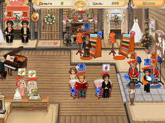 скриншот игры Свадебный салон