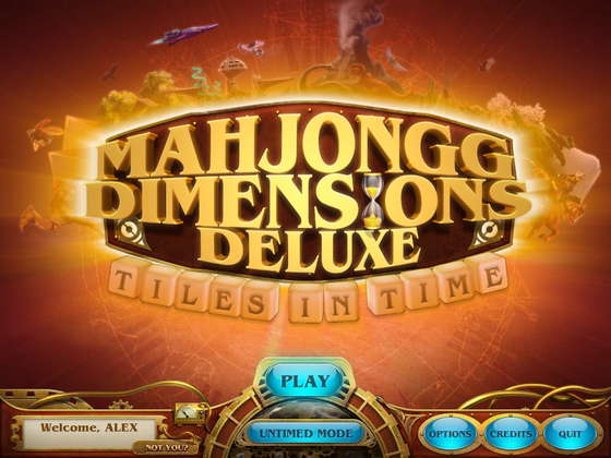 картинка к игре Mahjongg Dimensions Deluxe: Tiles in Time
