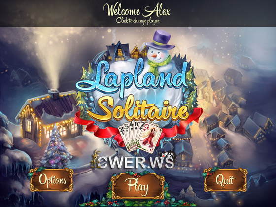 скриншот игры Lapland Solitaire