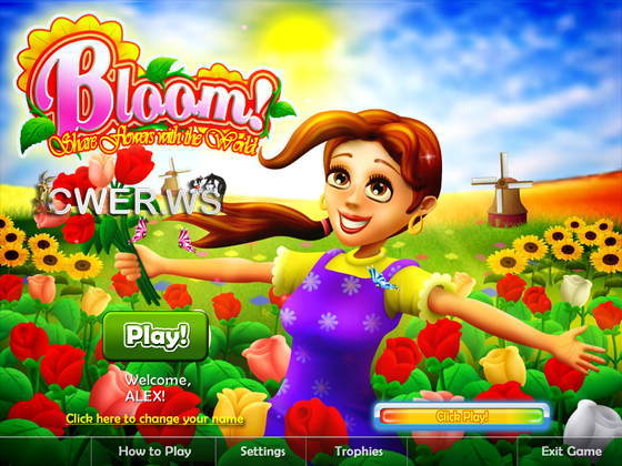 скриншот игры Bloom!