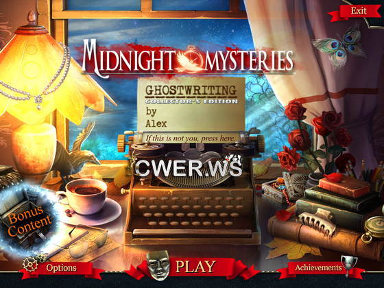 скриншот игры Midnight Mysteries 6: Ghostwriting Collector's Edition