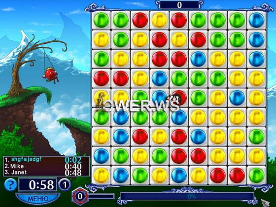 скриншот игры Безумные шары