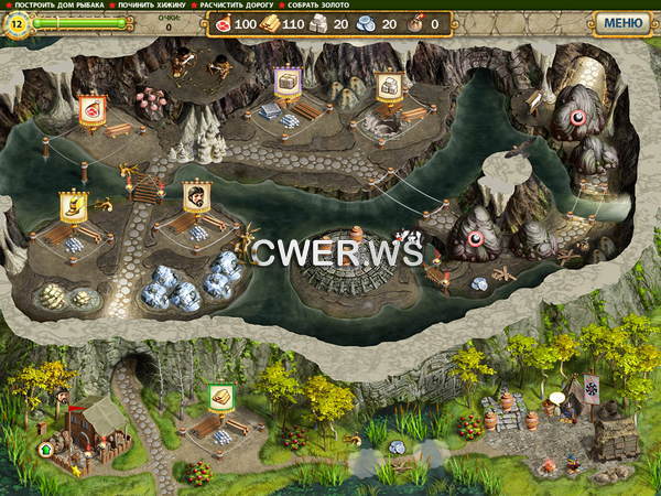 скриншот игры Аделантадо. 4 черепа ацтеков
