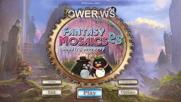 скриншот игры Fantasy Mosaics 25: Wedding Ceremony
