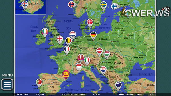 скриншот игры Road Trip Europe: A Classic Hidden Object Game