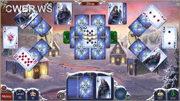 скриншот игры Jewel Match Solitaire: Winterscapes