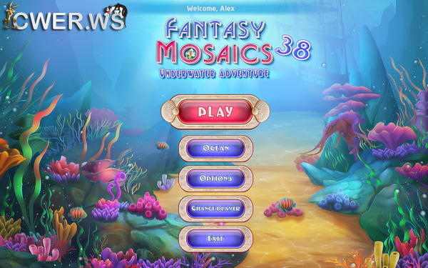 скриншот игры Fantasy Mosaics 38: Underwater Adventure