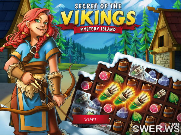 скриншот игры Secret of the Vikings: Mystery Island