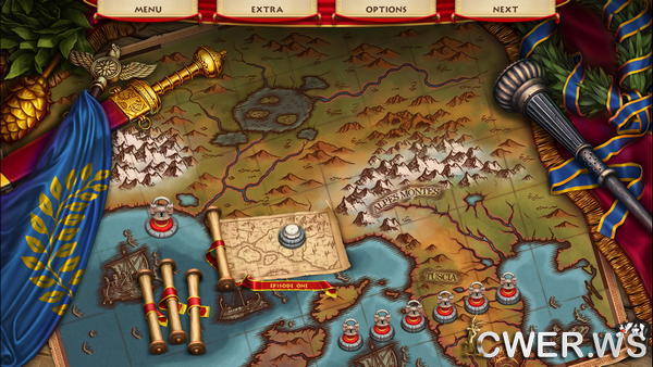 скриншот игры Roads of Rome: New Generation 3 Collector’s Edition