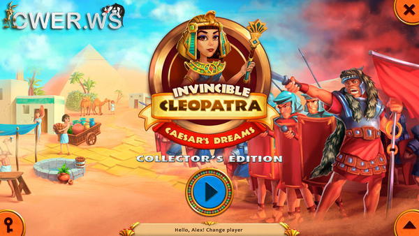 скриншот игры Invincible Cleopatra: Caesar's Dreams Collector's Edition