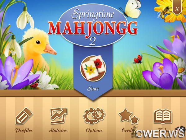 скриншот игры Springtime Mahjongg 2
