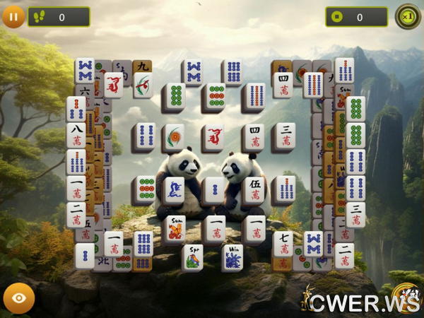 скриншот игры Выбор панды маджонг