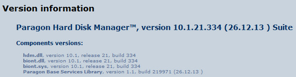 Paragon Hard Disk Manager 14 Suite