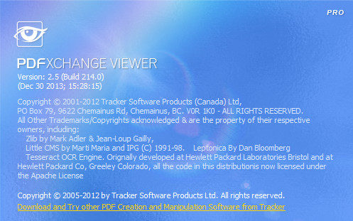 PDF-XChange Viewer Pro 2.5