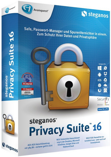 Steganos Privacy Suite 16