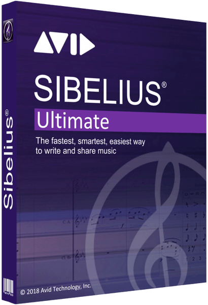 Avid Sibelius Ultimate 2018